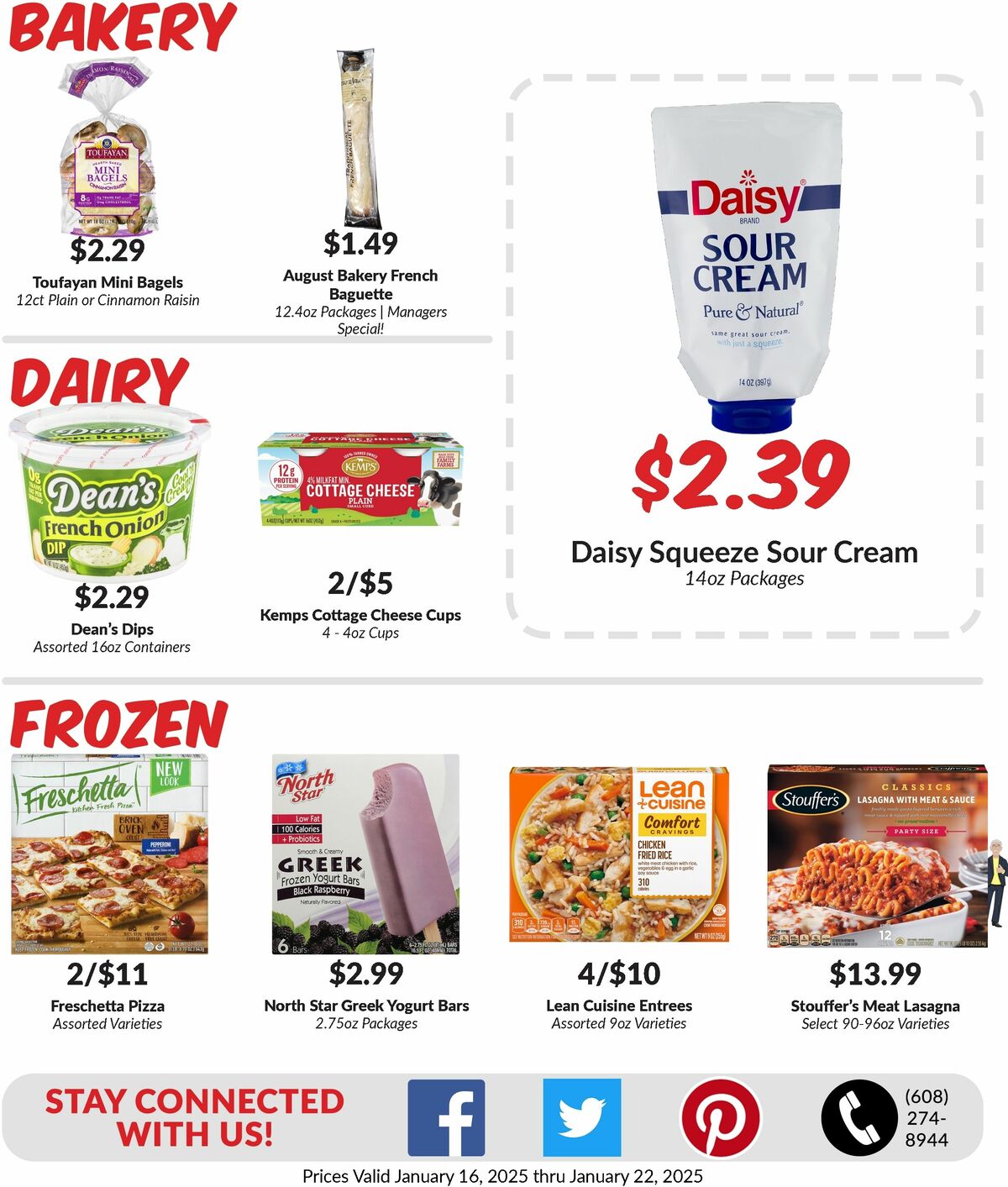 Woodmans Food Market Weekly Ad from January 16
