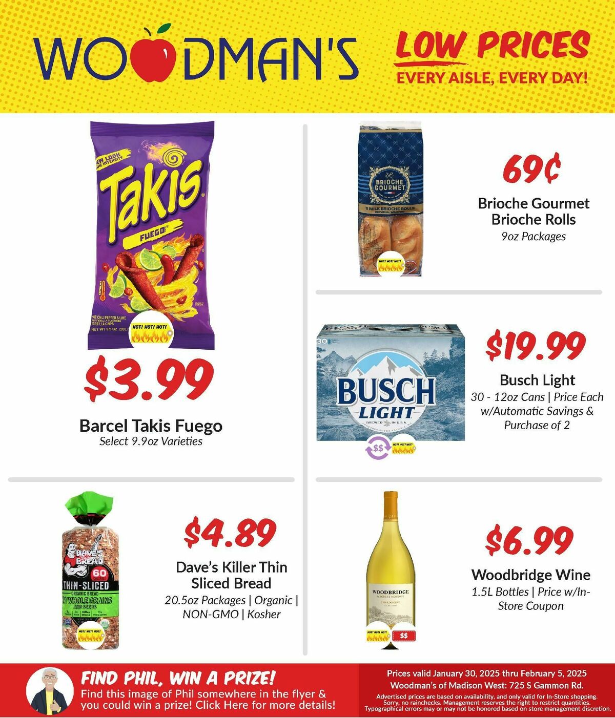 Woodmans Food Market Weekly Ad from January 30