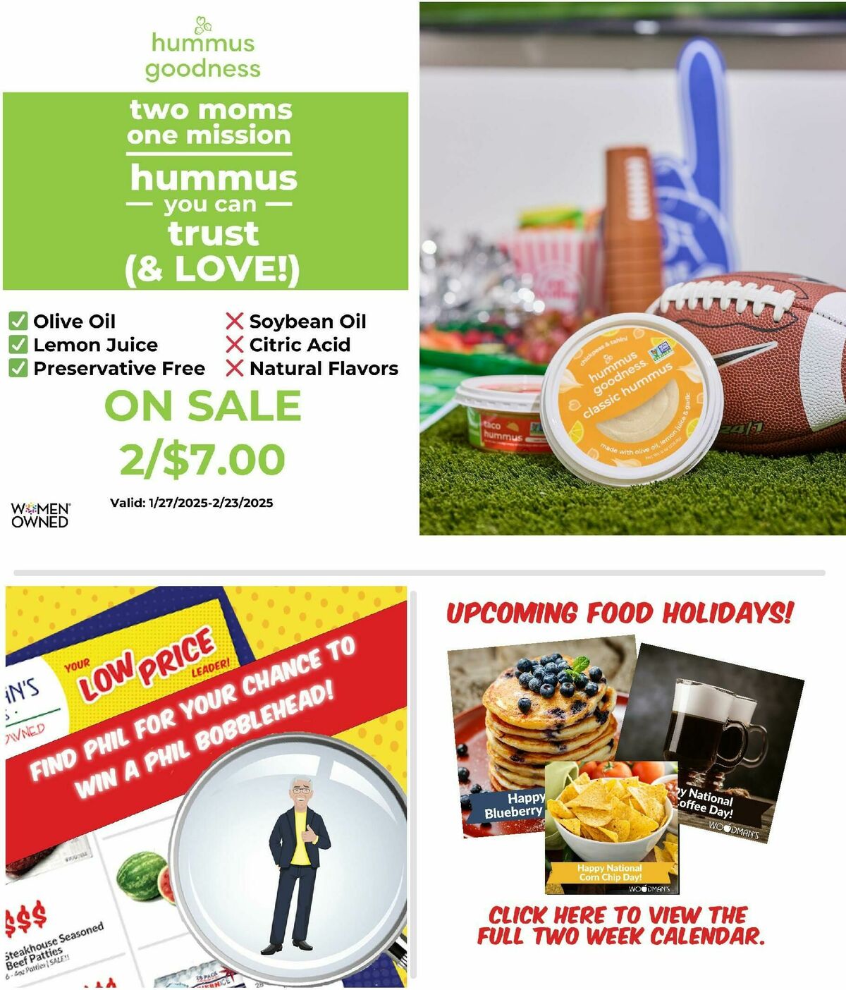 Woodmans Food Market Weekly Ad from January 30