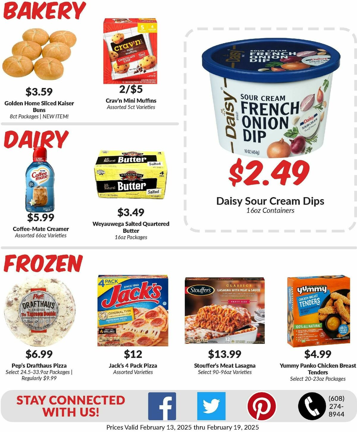 Woodmans Food Market Weekly Ad from February 13