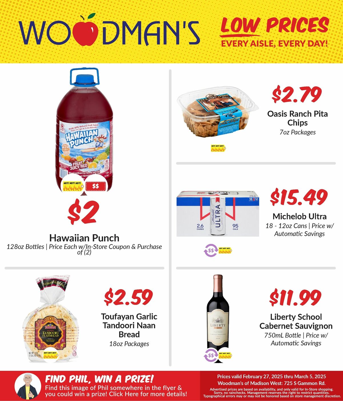 Woodmans Food Market Weekly Ad from February 27