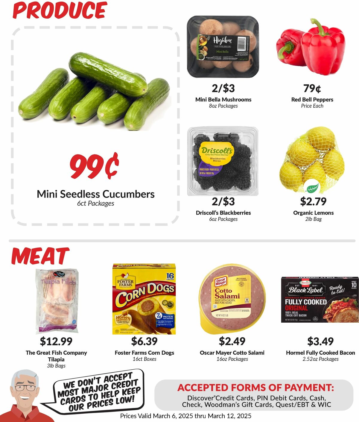 Woodmans Food Market Weekly Ad from March 6
