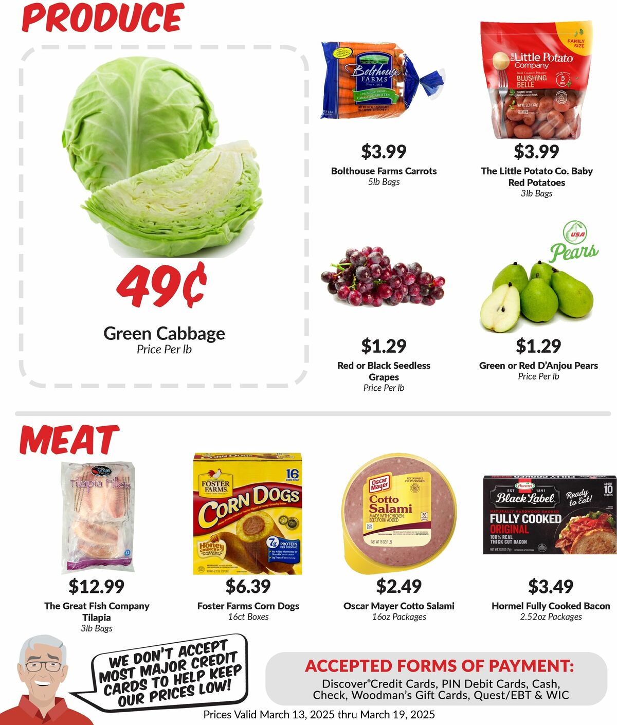Woodmans Food Market Weekly Ad from March 13