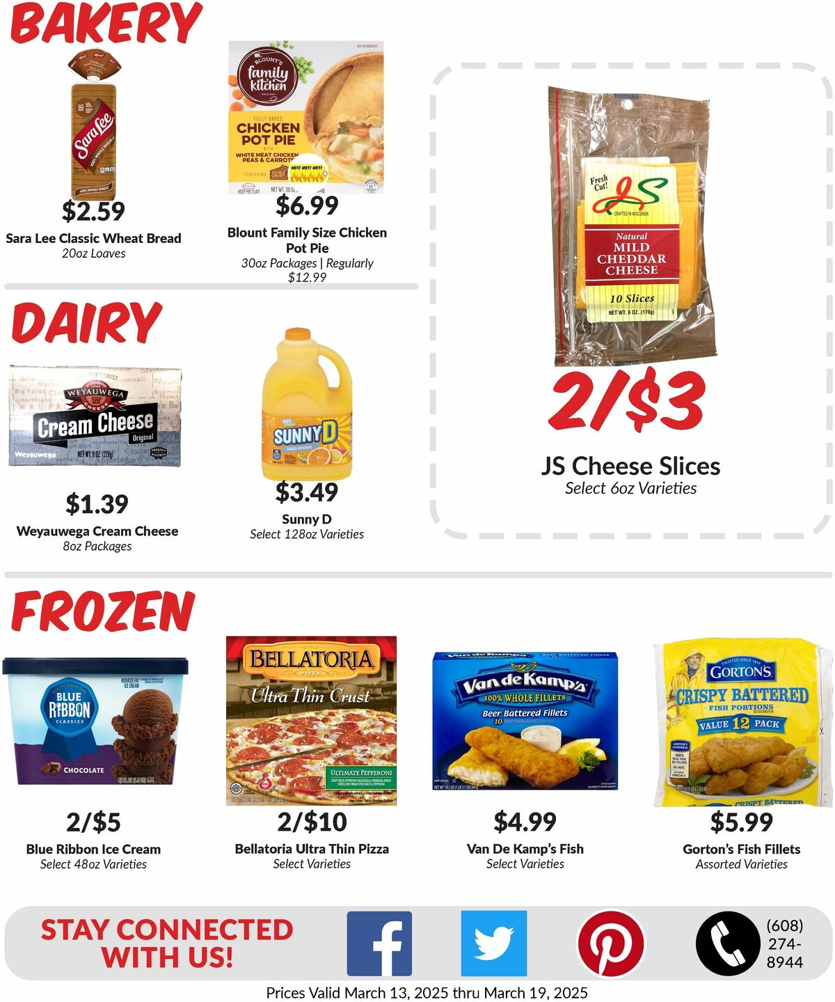 Woodmans Food Market Weekly Ad from March 13