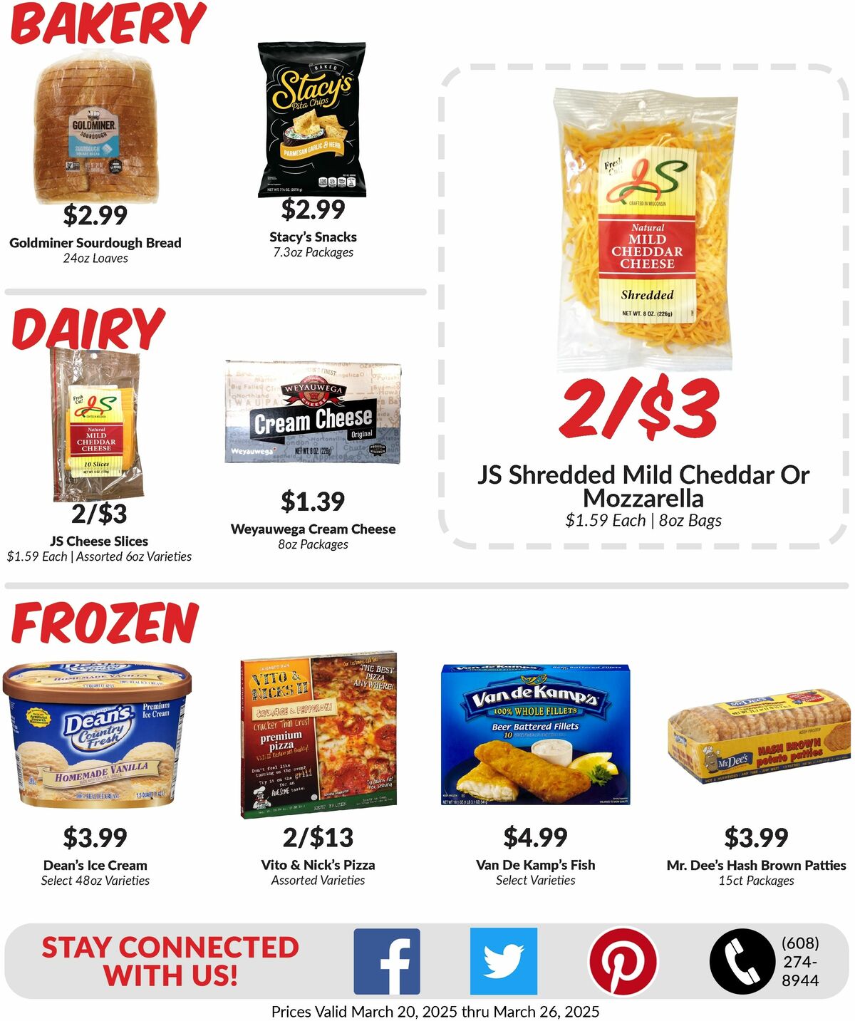 Woodmans Food Market Weekly Ad from March 20