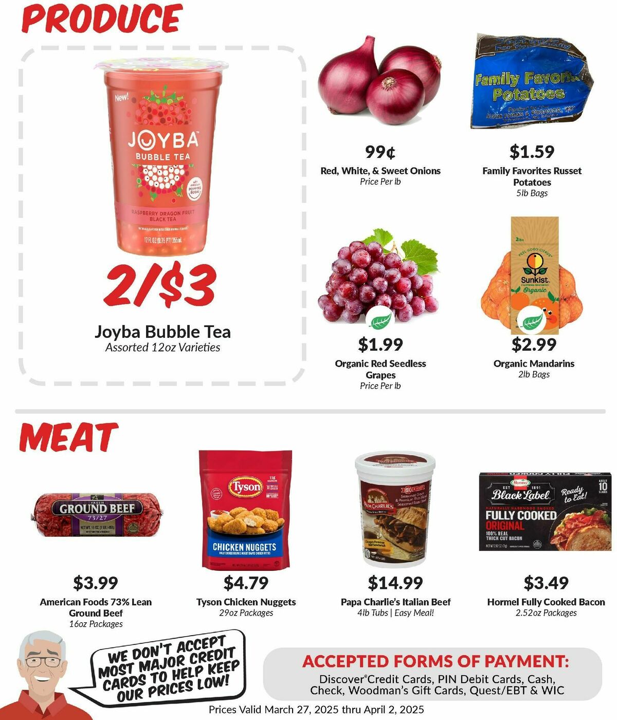 Woodmans Food Market Weekly Ad from March 27