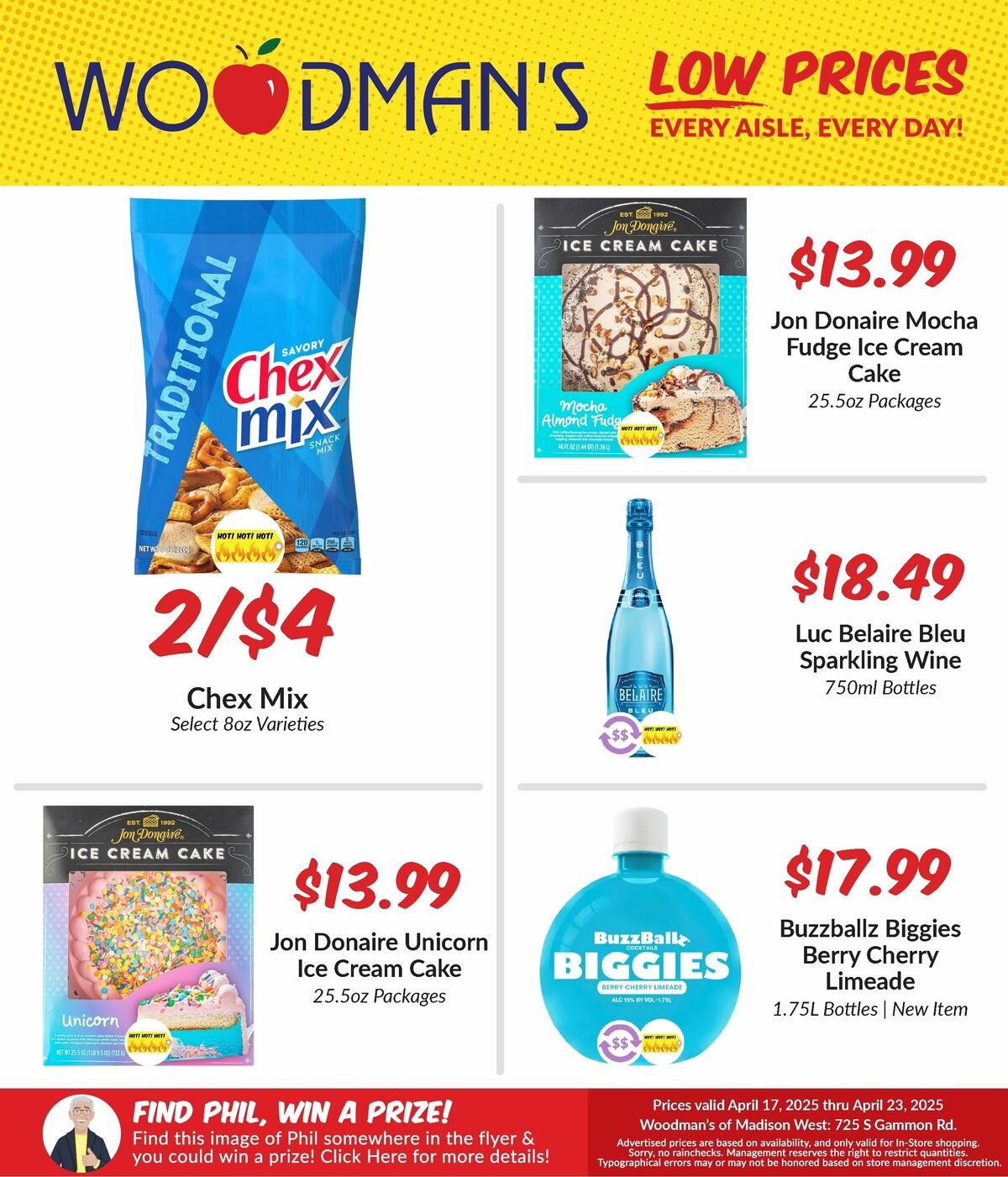 Woodmans Food Market Weekly Ad from April 17