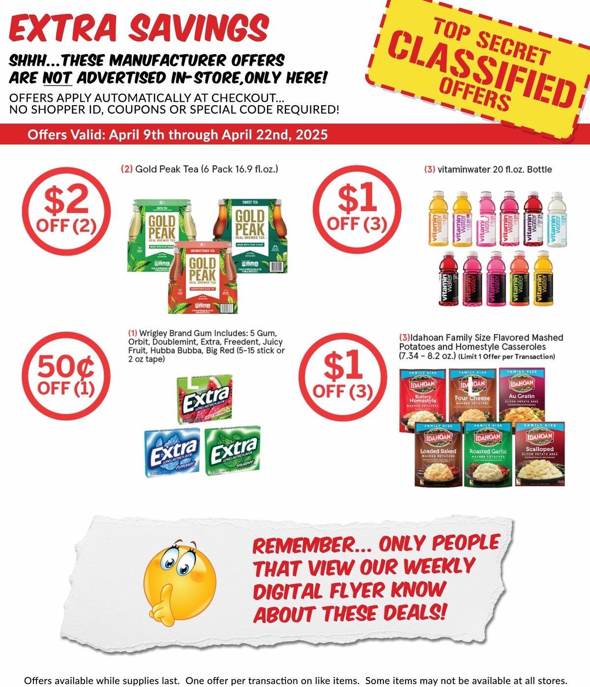 Woodmans Food Market Weekly Ad from April 17