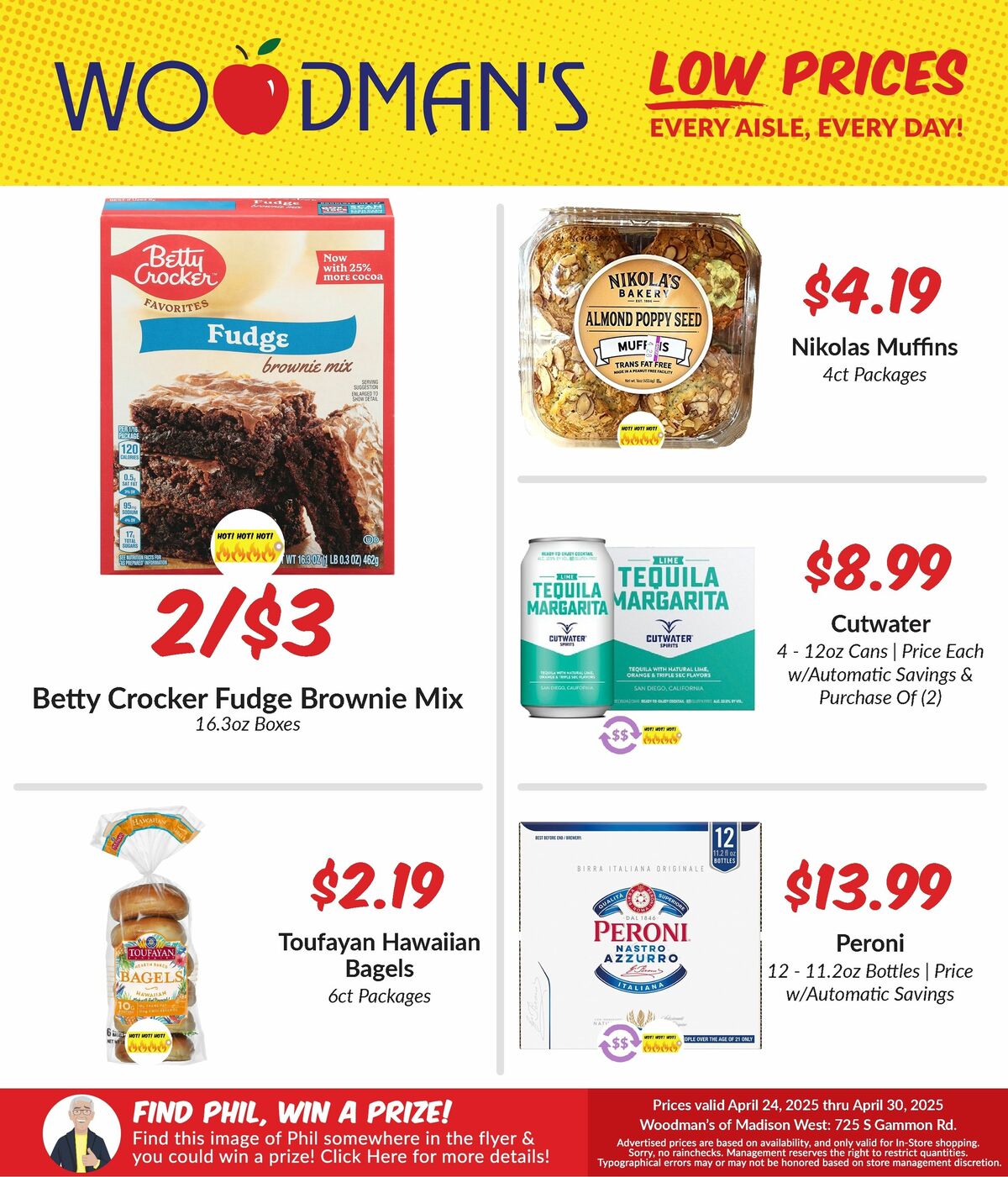Woodmans Food Market Weekly Ad from April 24