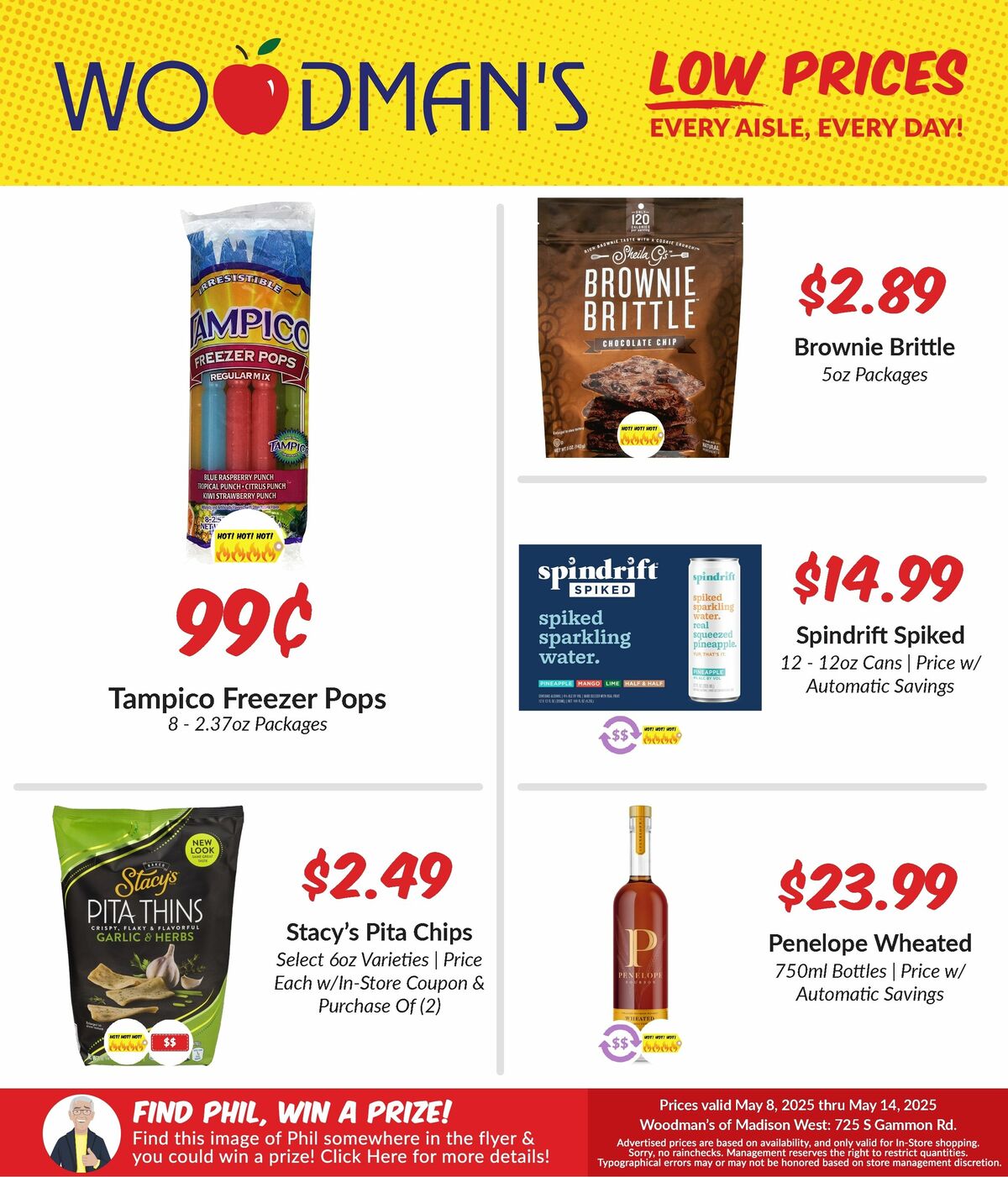 Woodmans Food Market Weekly Ad from May 8