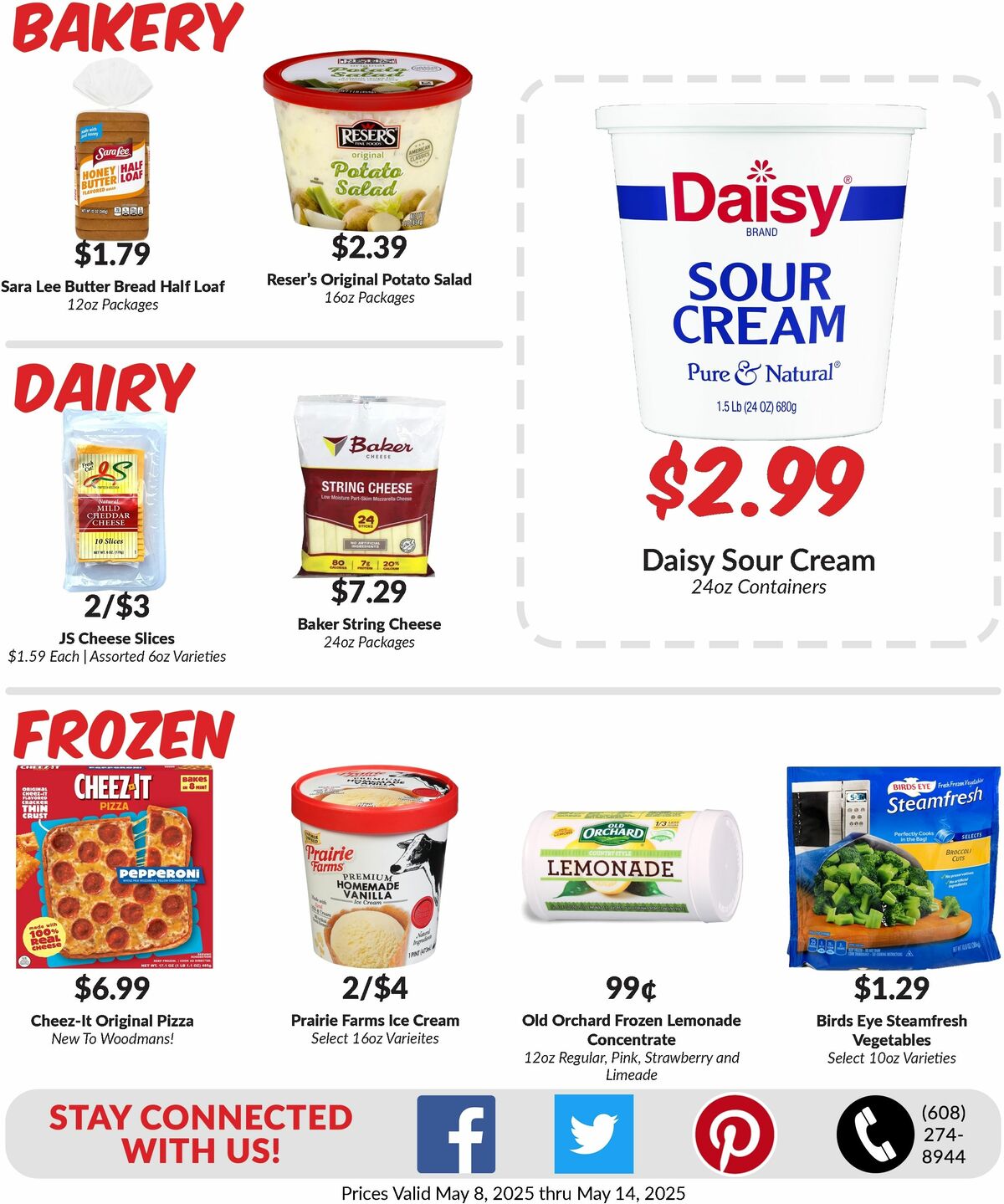 Woodmans Food Market Weekly Ad from May 8