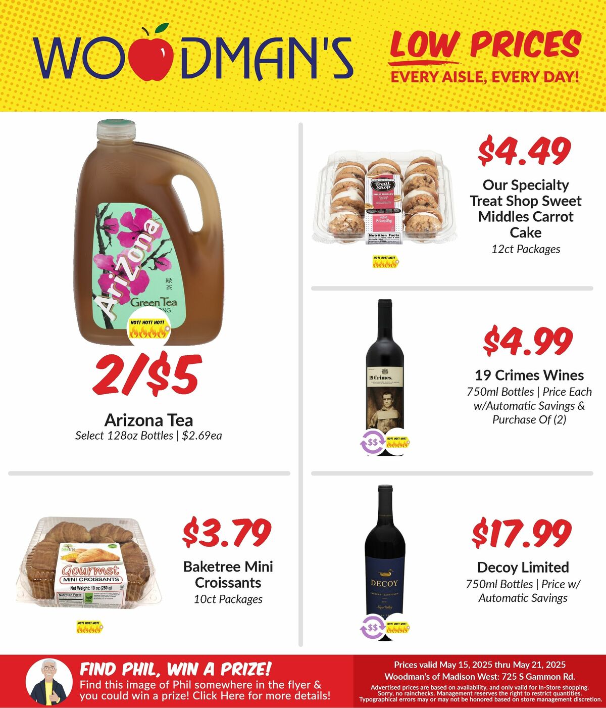 Woodmans Food Market Weekly Ad from May 15