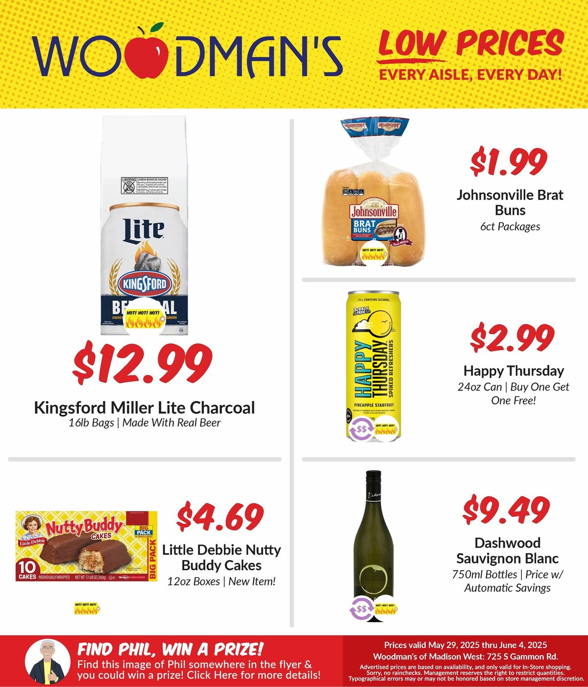 Woodmans Food Market Weekly Ad from May 29