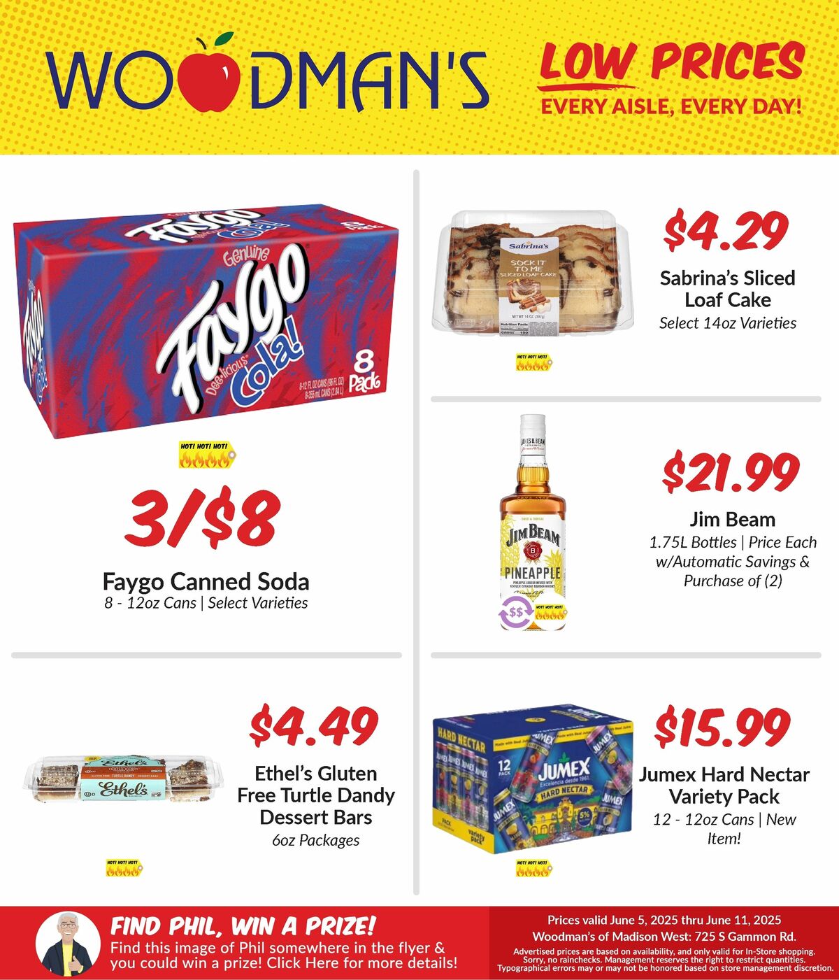 Woodmans Food Market Weekly Ad from June 5