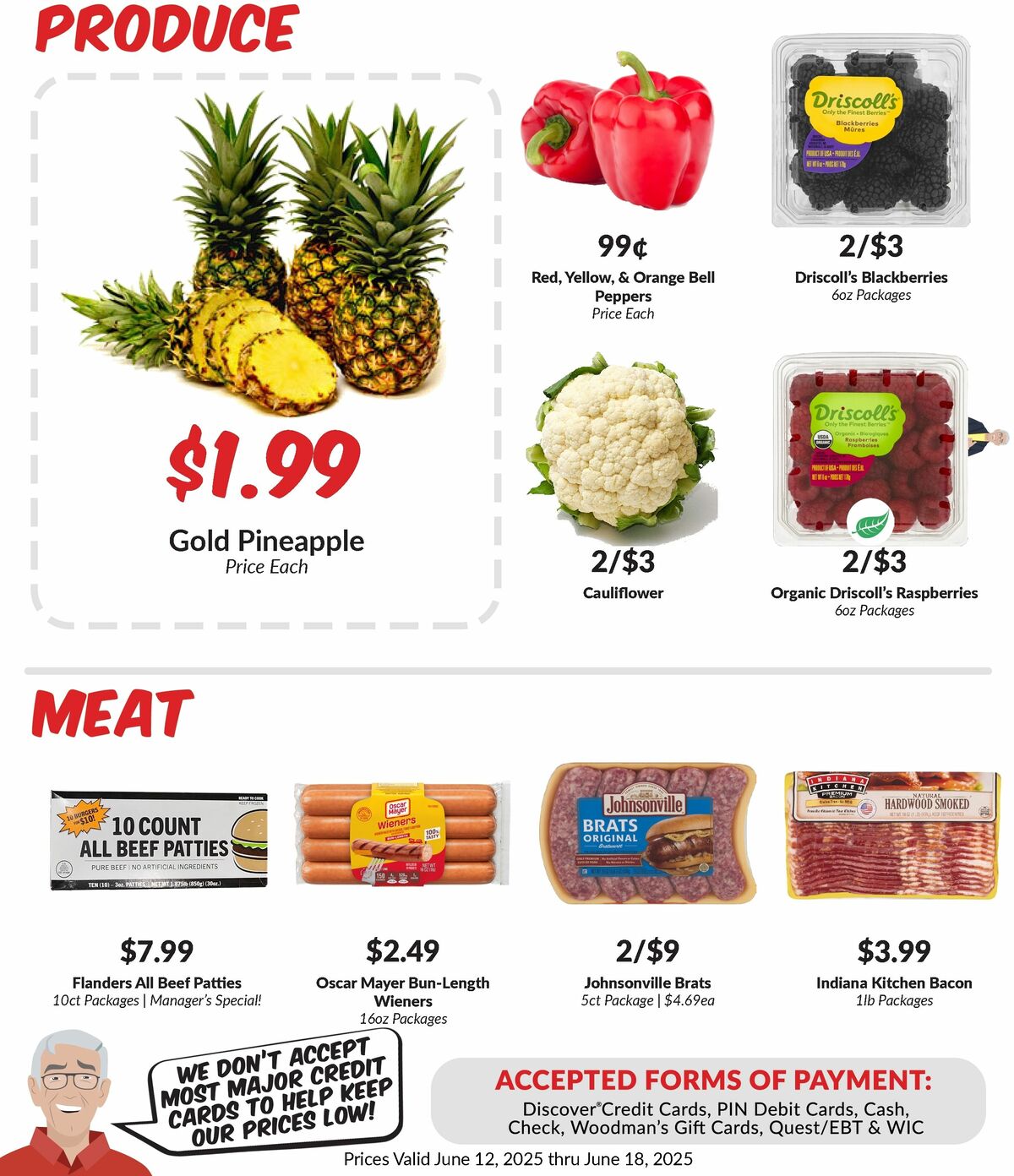 Woodmans Food Market Weekly Ad from June 12