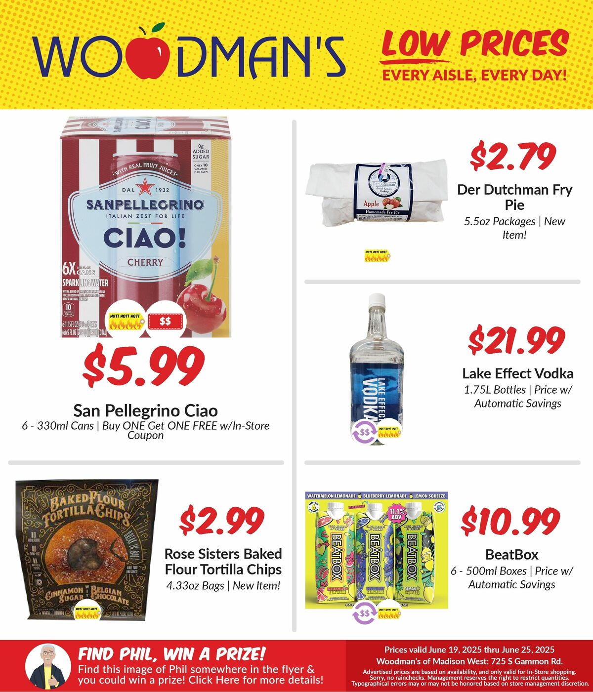 Woodmans Food Market Weekly Ad from June 19
