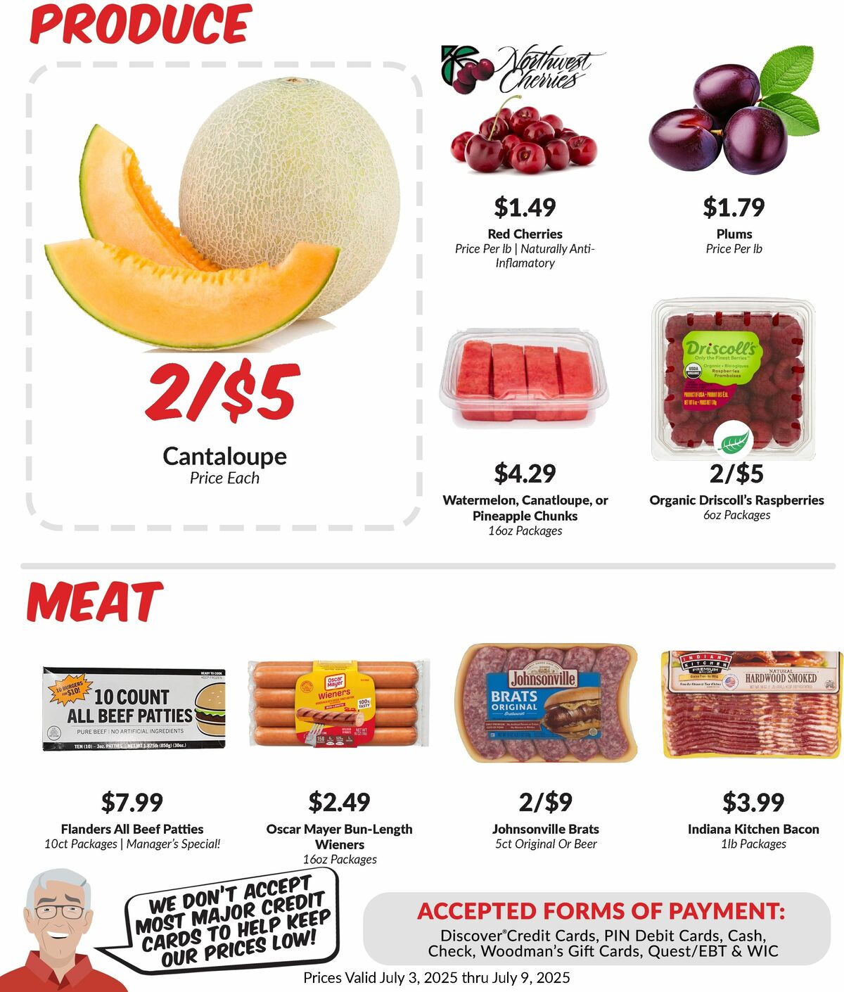 Woodmans Food Market Weekly Ad from July 3