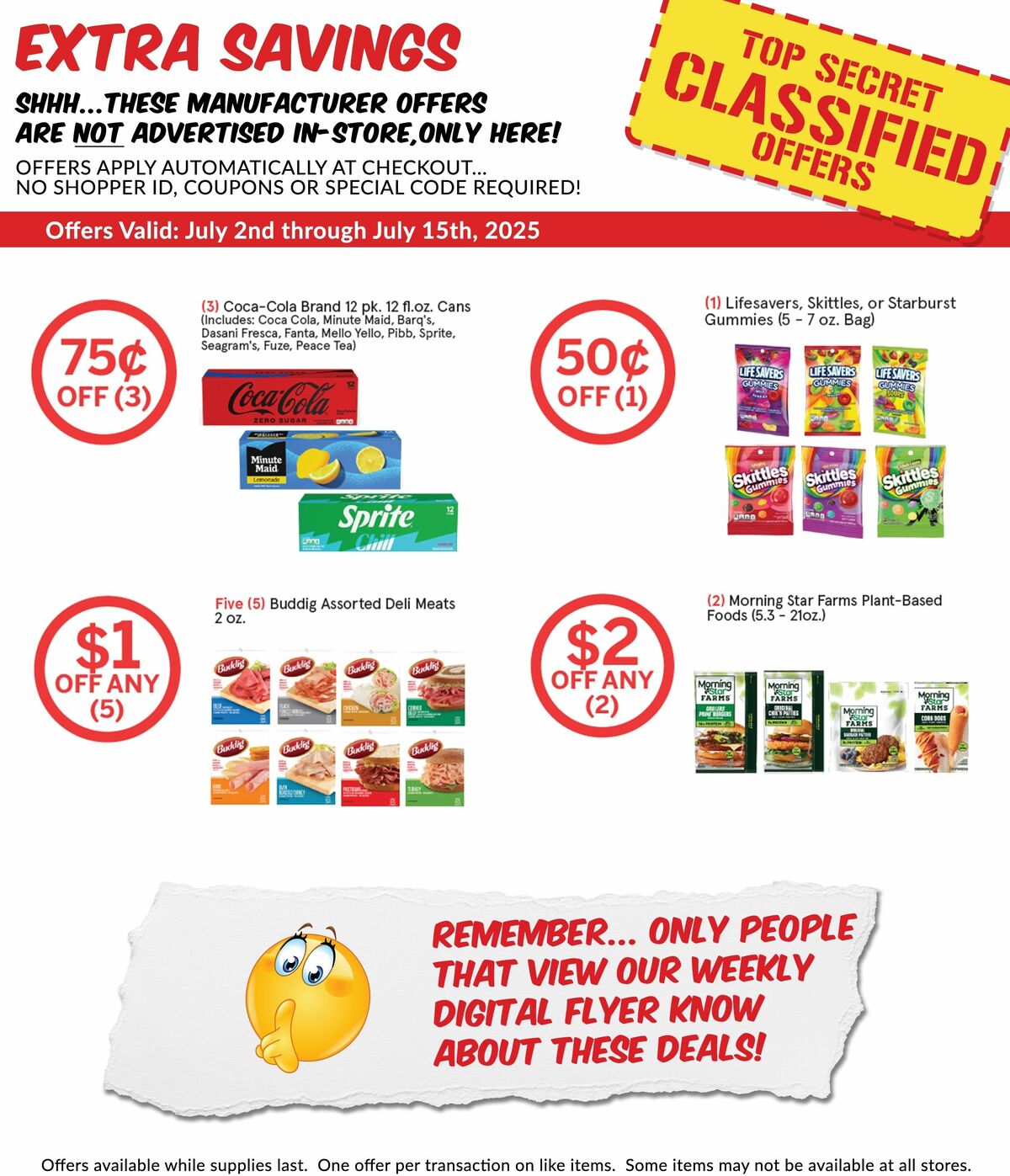 Woodmans Food Market Weekly Ad from July 3