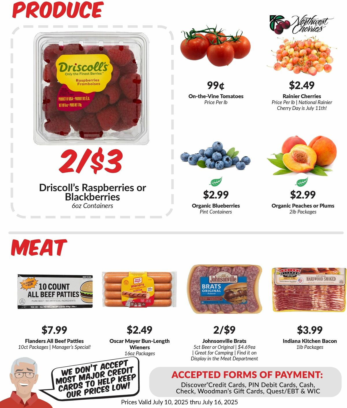 Woodmans Food Market Weekly Ad from July 10