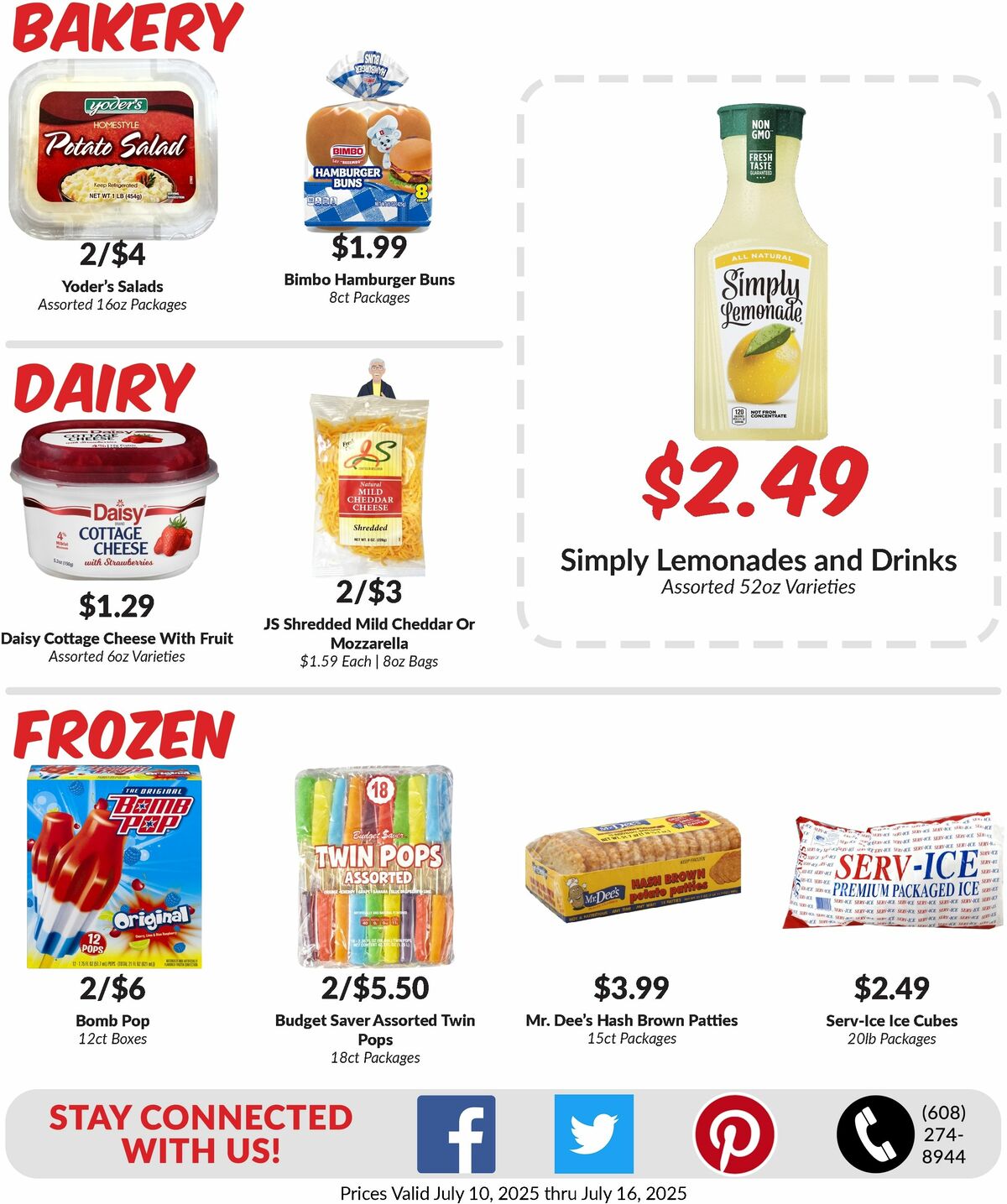 Woodmans Food Market Weekly Ad from July 10