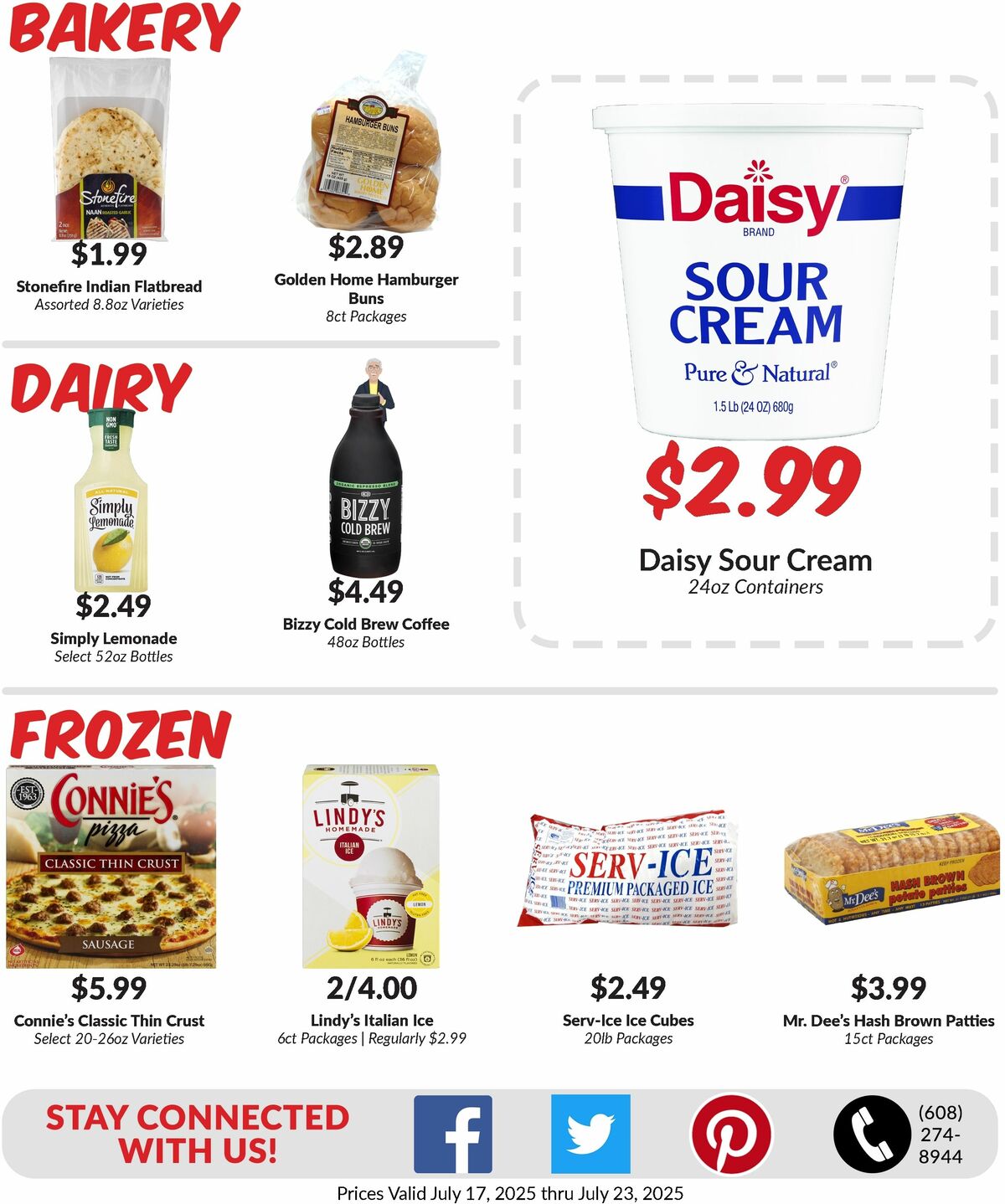 Woodmans Food Market Weekly Ad from July 17