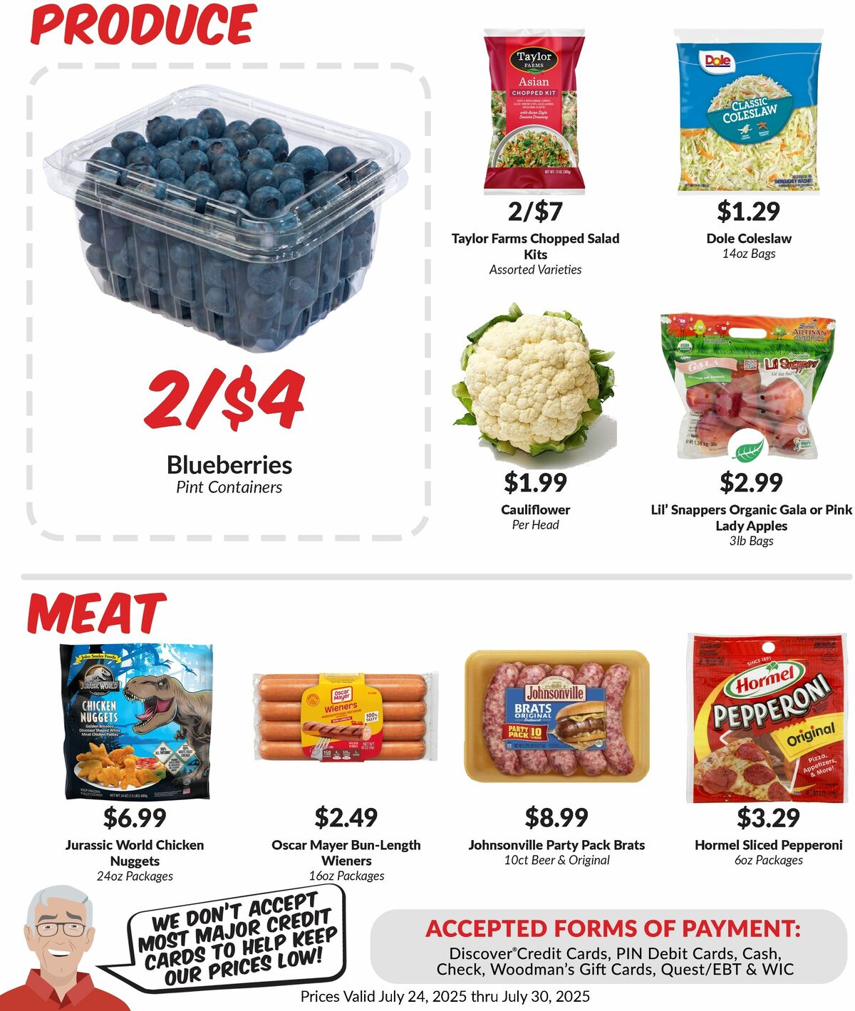 Woodmans Food Market Weekly Ad from July 24