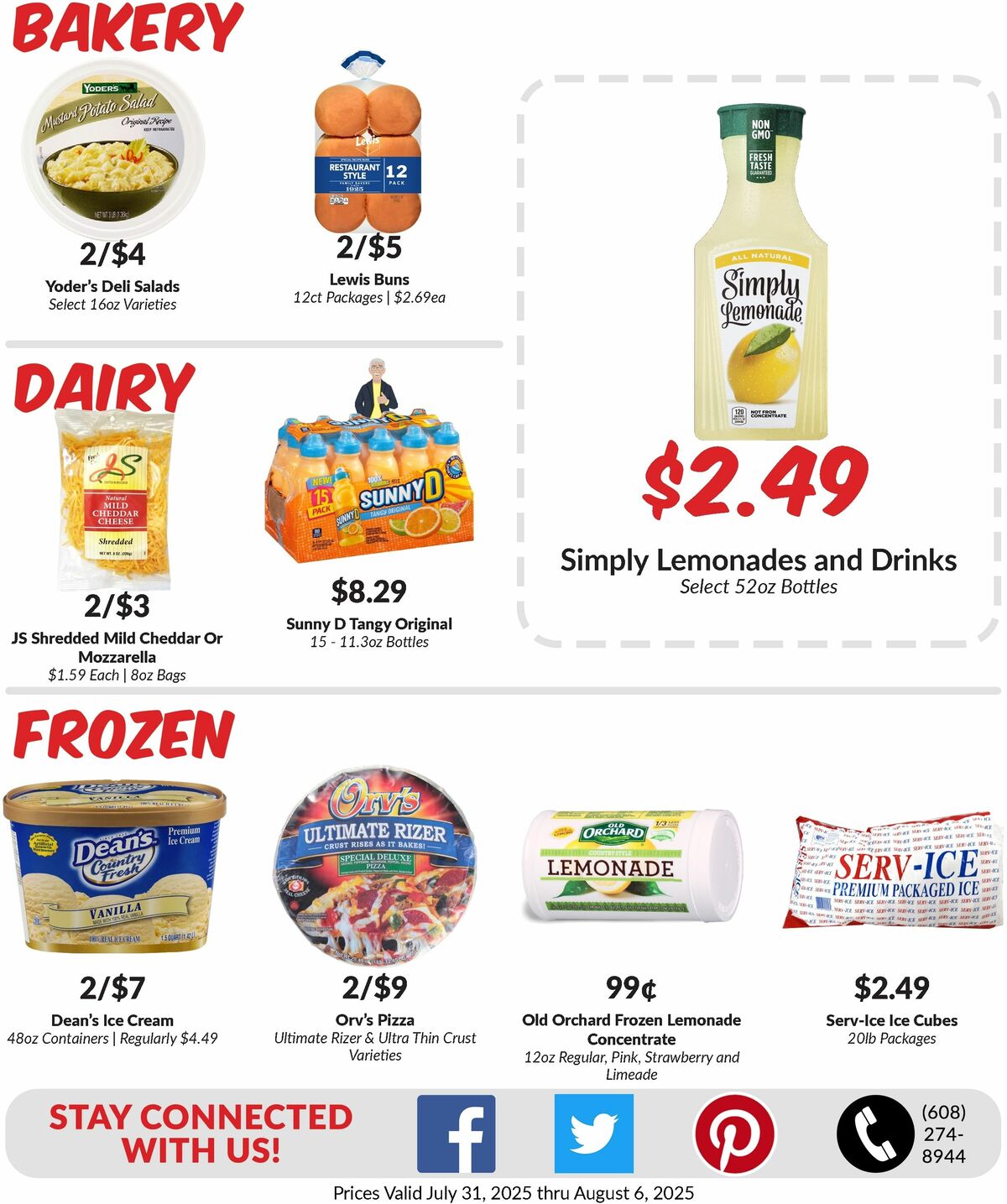 Woodmans Food Market Weekly Ad from July 31