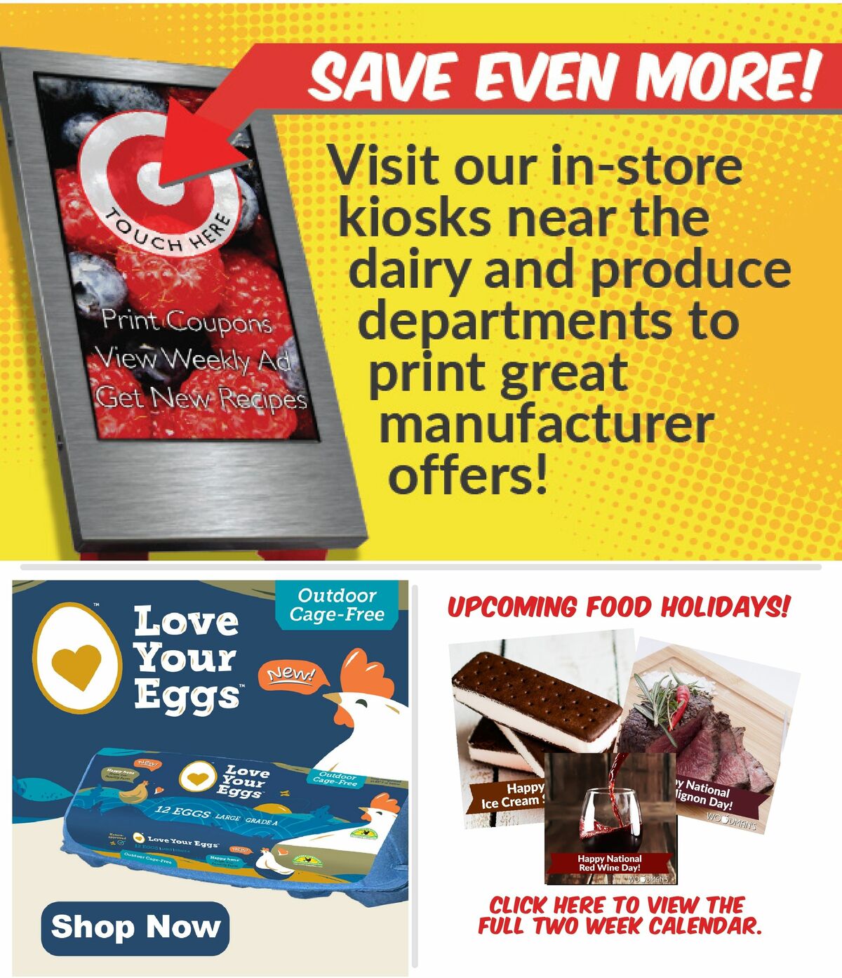 Woodmans Food Market Weekly Ad from July 31