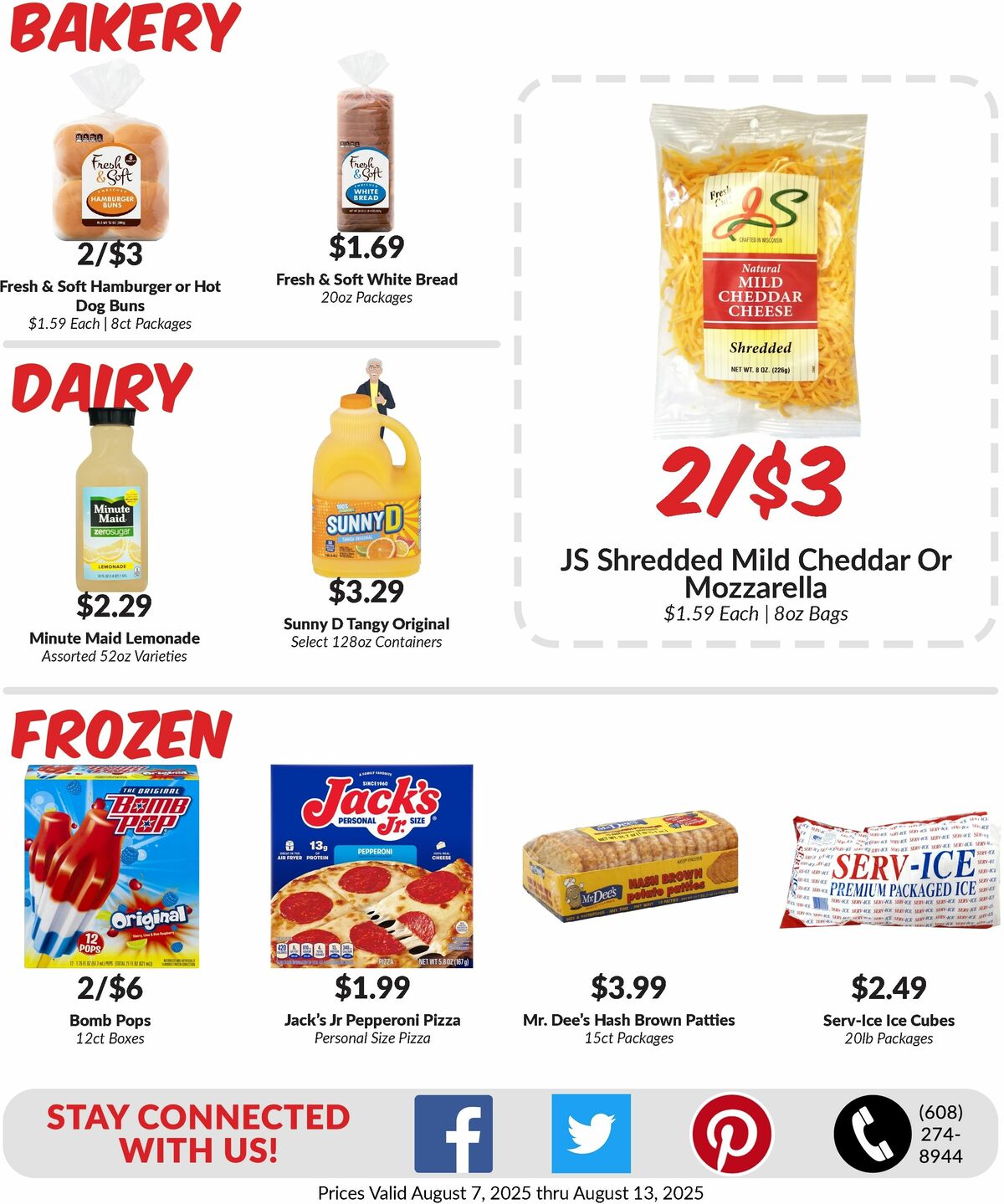Woodmans Food Market Weekly Ad from August 7