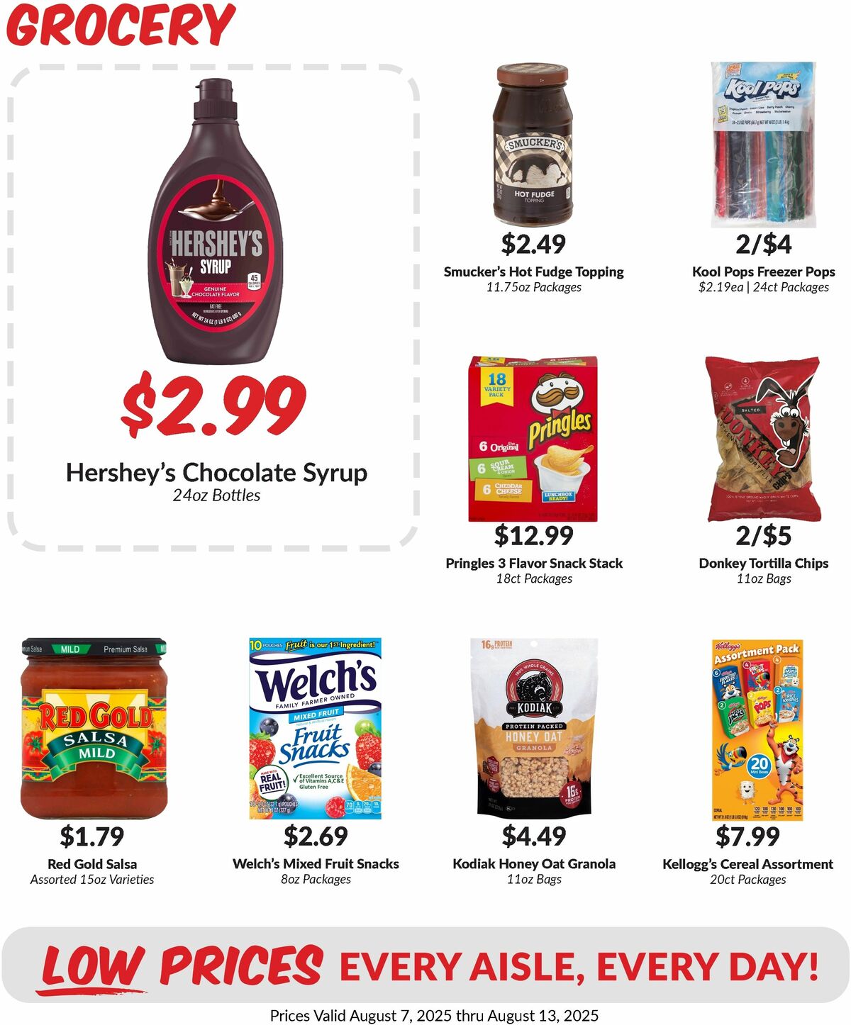 Woodmans Food Market Weekly Ad from August 7