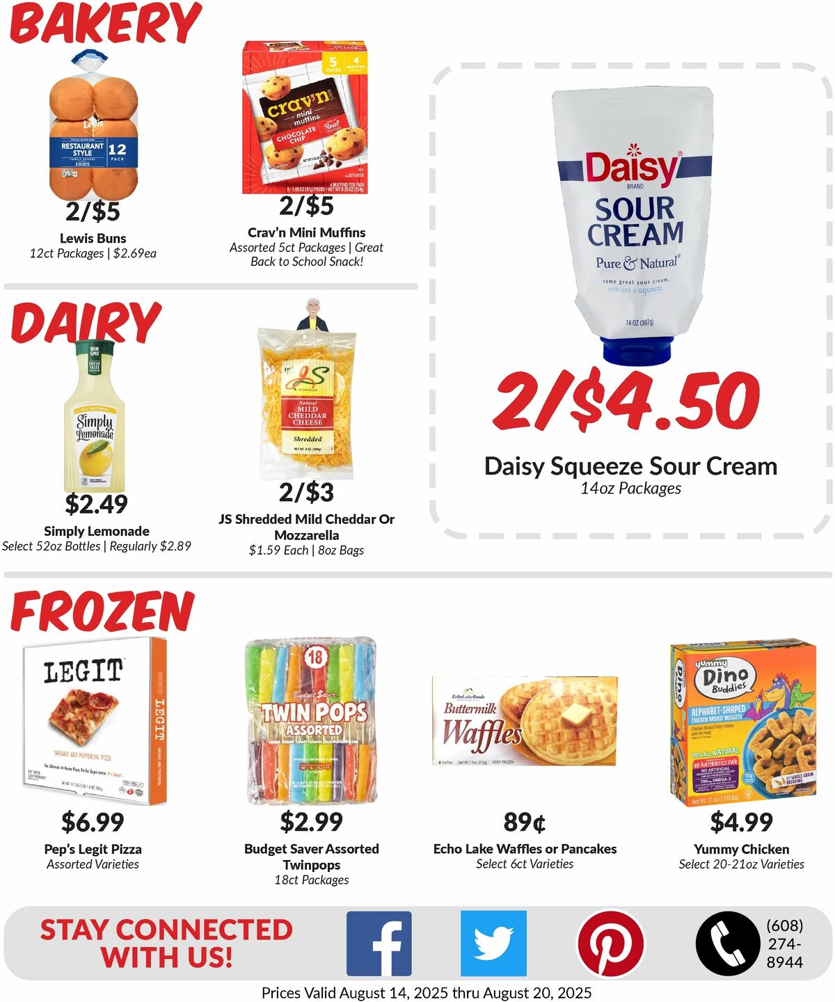 Woodmans Food Market Weekly Ad from August 14