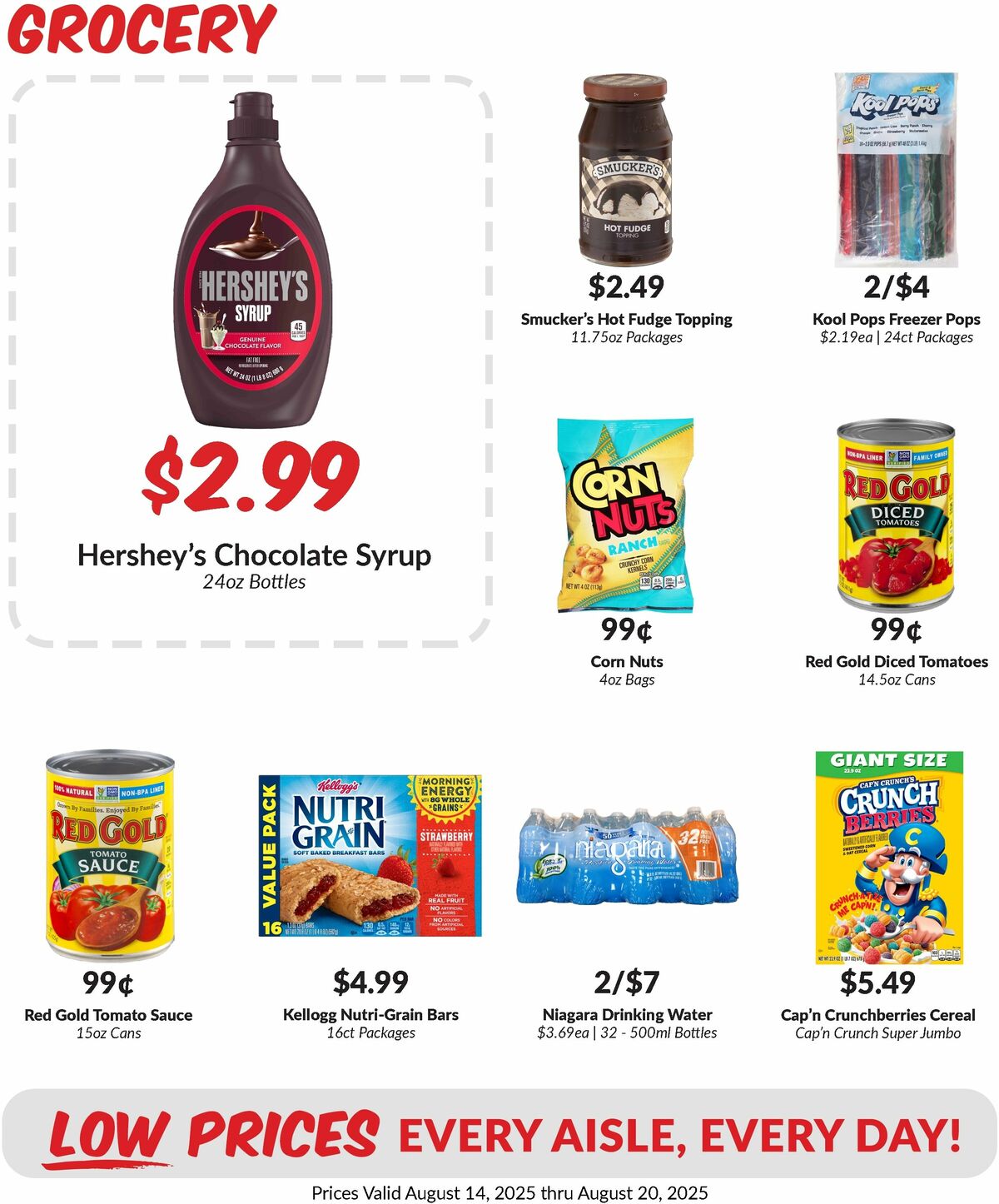 Woodmans Food Market Weekly Ad from August 14