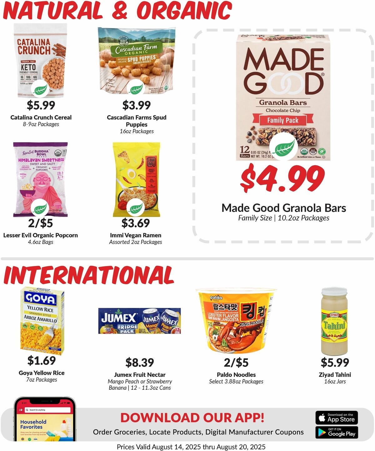 Woodmans Food Market Weekly Ad from August 14