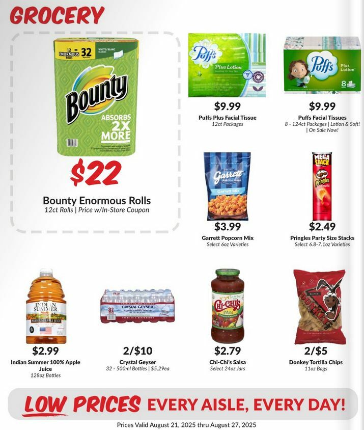 Woodmans Food Market Weekly Ad from August 21