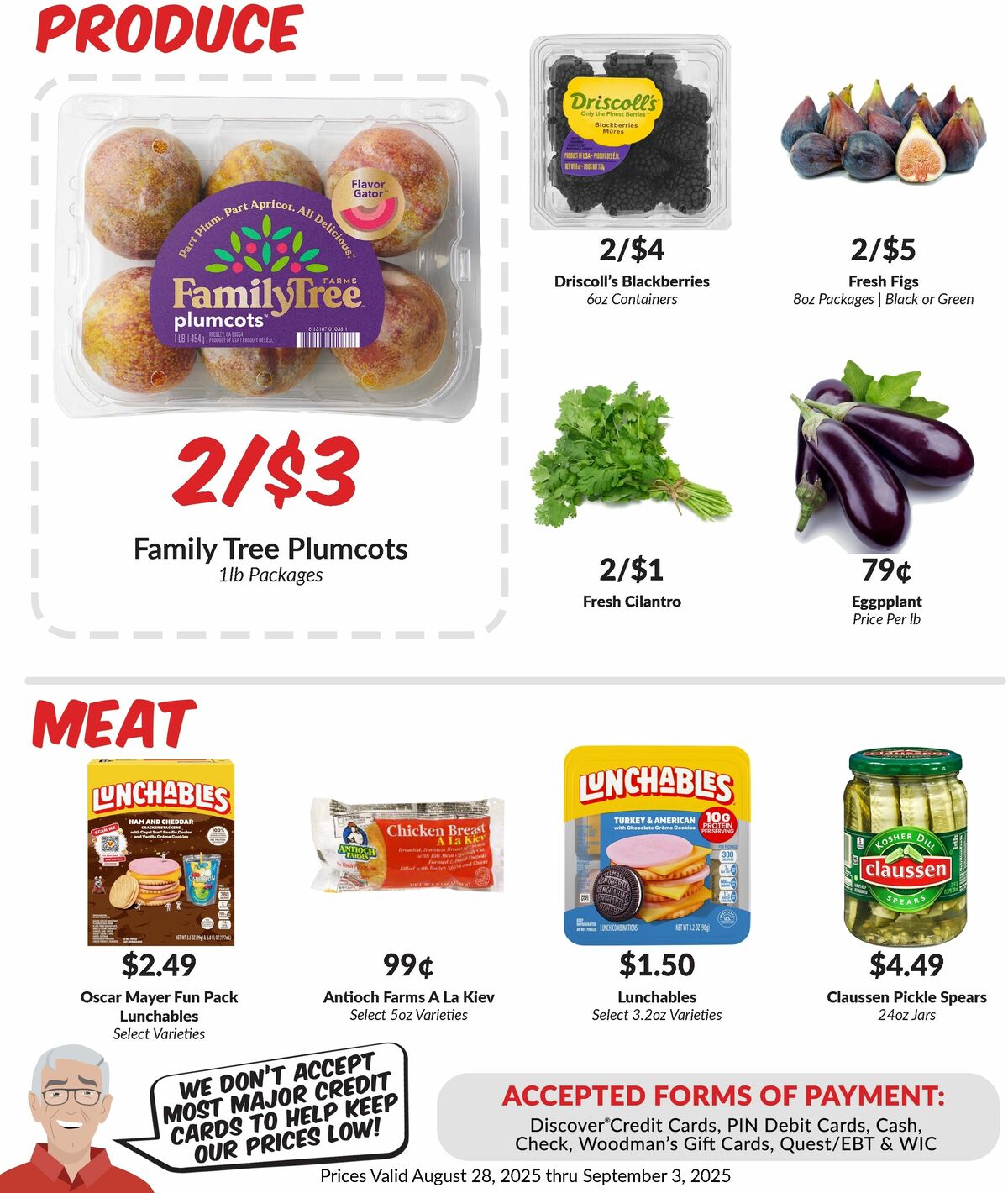 Woodmans Food Market Weekly Ad from August 28