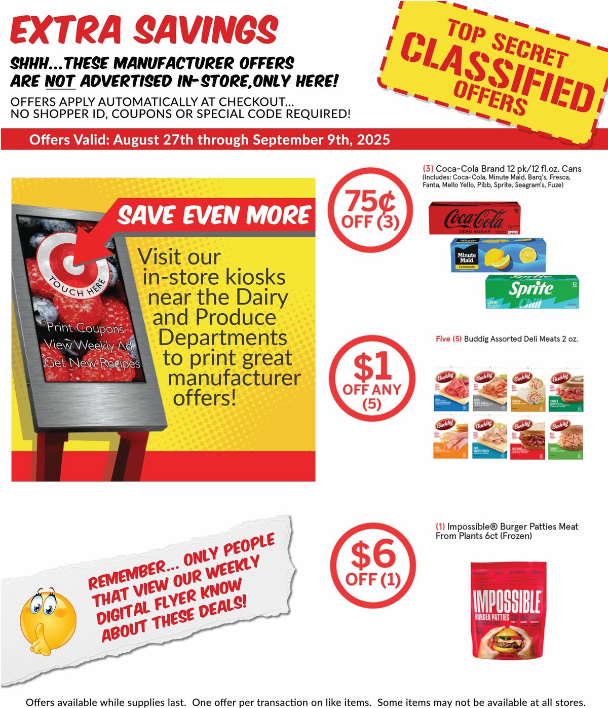 Woodmans Food Market Weekly Ad from August 28
