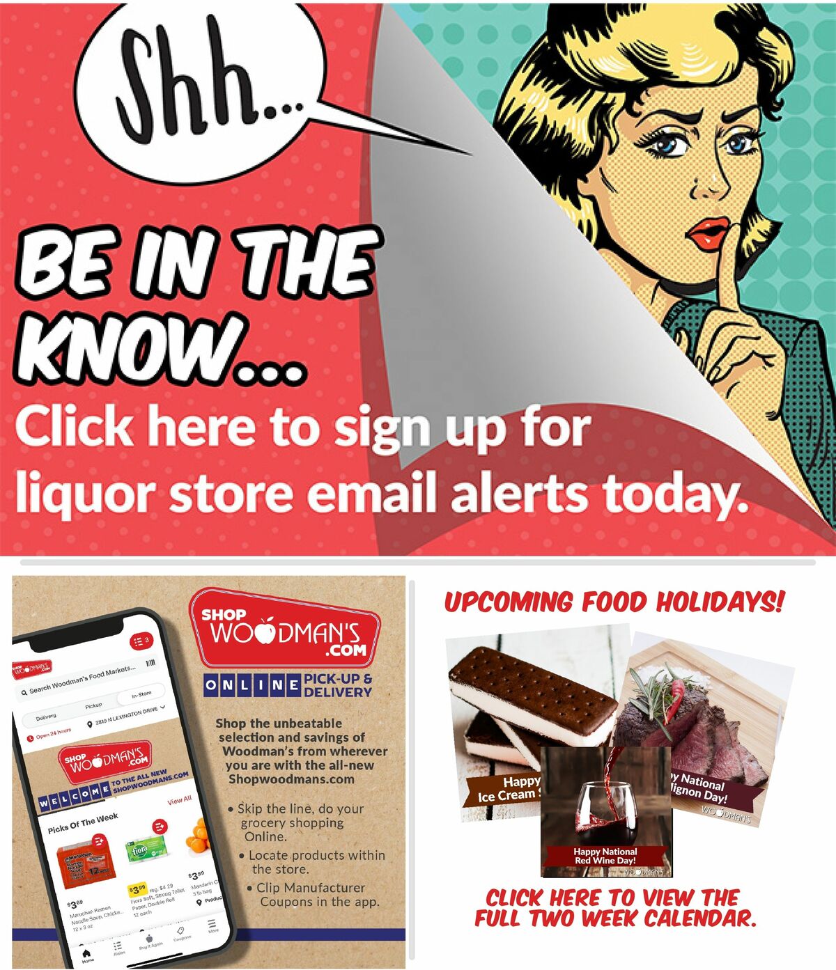 Woodmans Food Market Weekly Ad from August 28