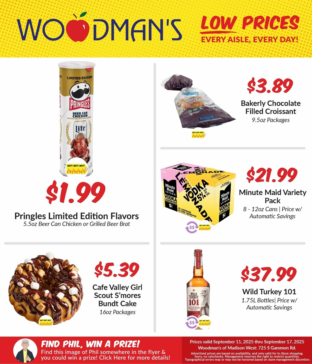 Woodmans Food Market Weekly Ad from September 11