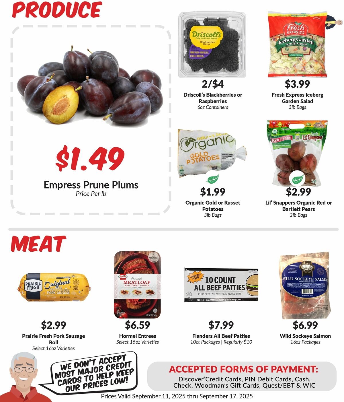Woodmans Food Market Weekly Ad from September 11