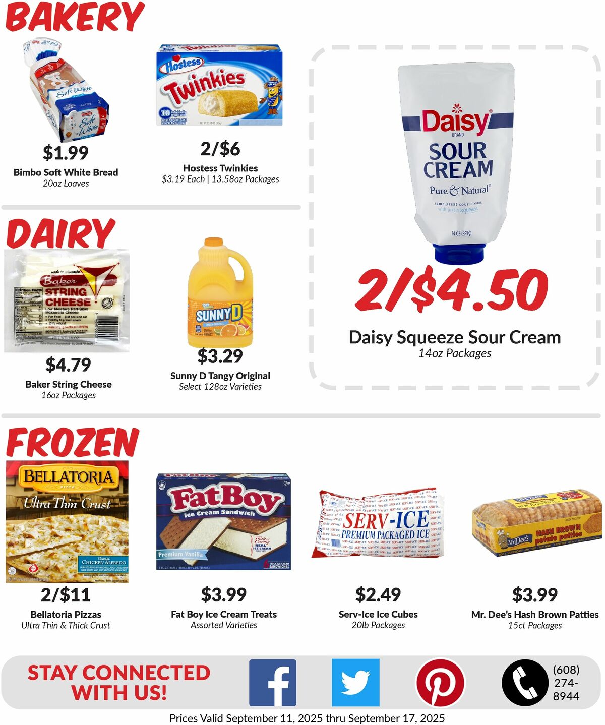 Woodmans Food Market Weekly Ad from September 11