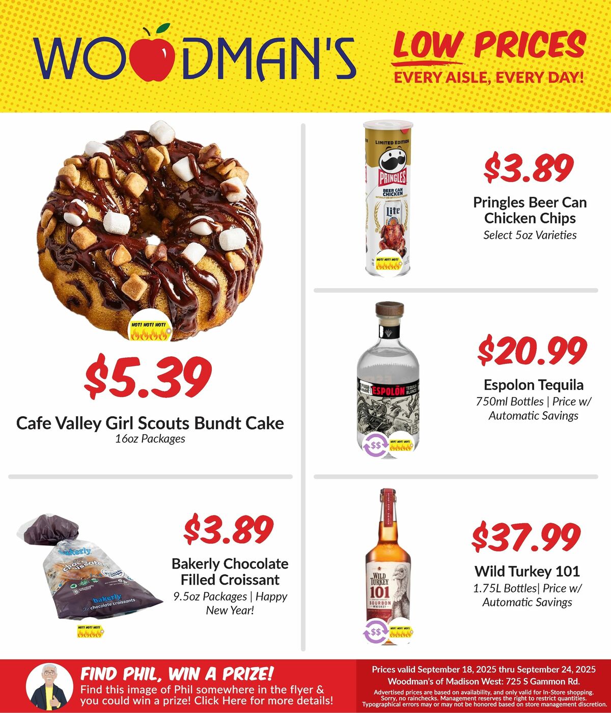 Woodmans Food Market Weekly Ad from September 18