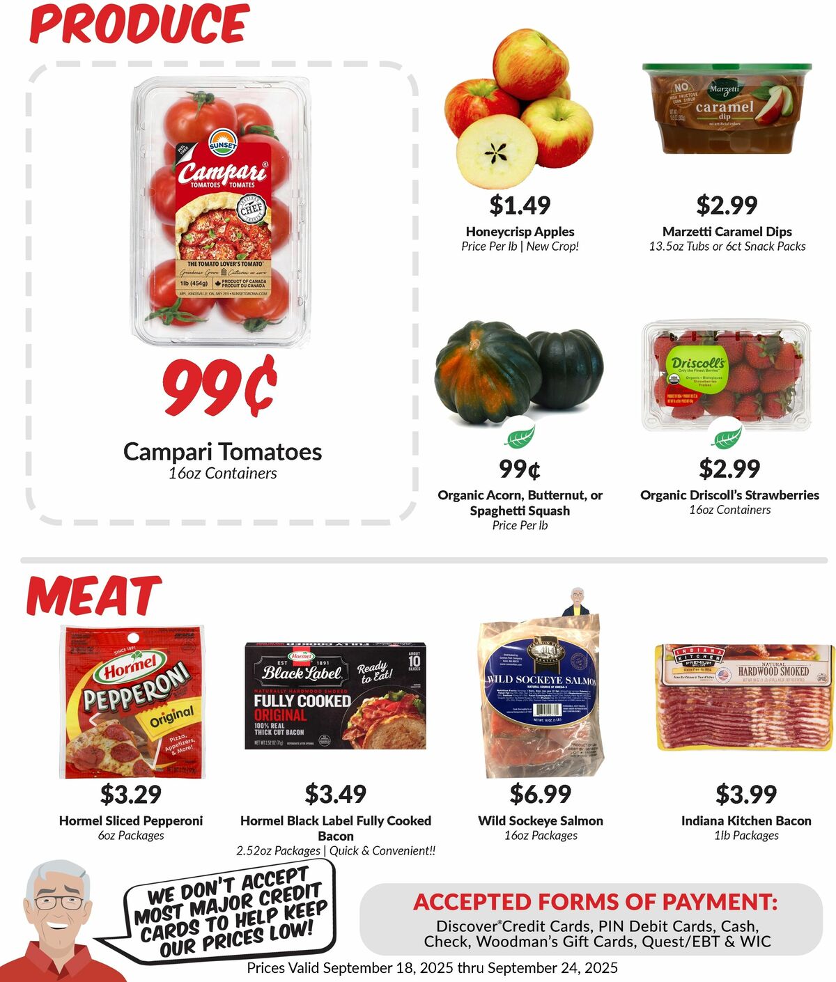 Woodmans Food Market Weekly Ad from September 18
