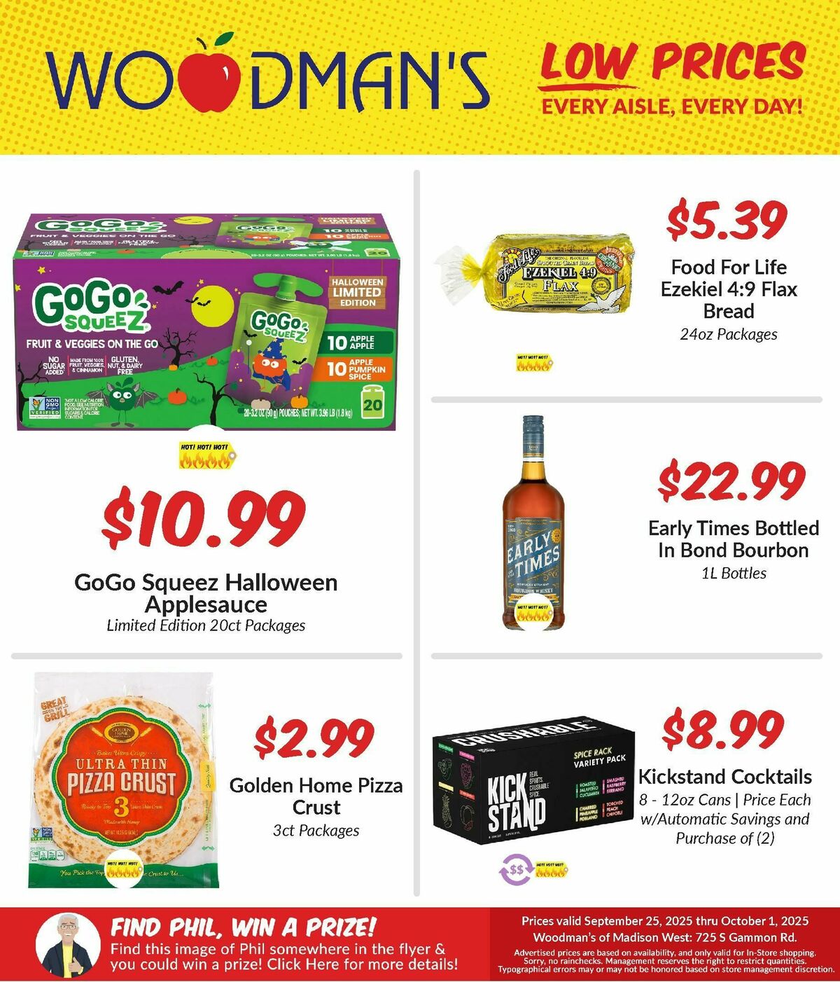 Woodmans Food Market Weekly Ad from September 25