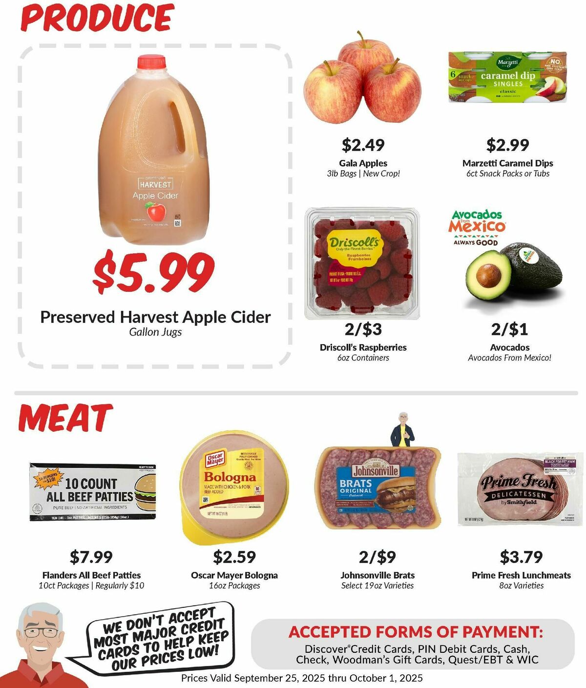 Woodmans Food Market Weekly Ad from September 25