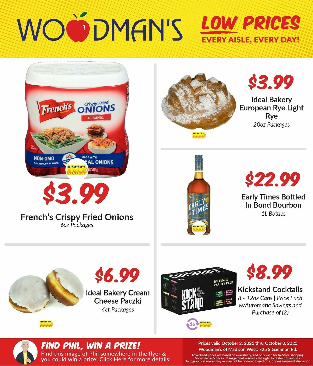 Woodmans Food Market Weekly Ad from October 2