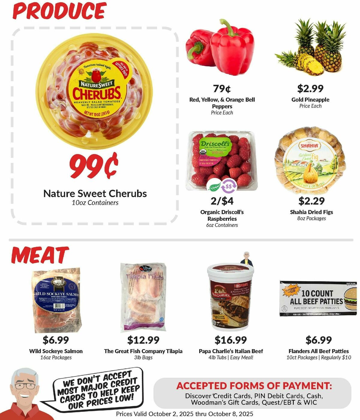 Woodmans Food Market Weekly Ad from October 2
