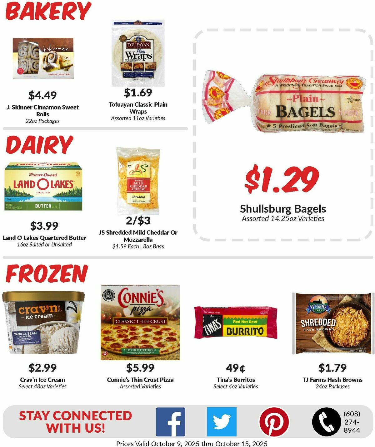 Woodmans Food Market Weekly Ad from October 9