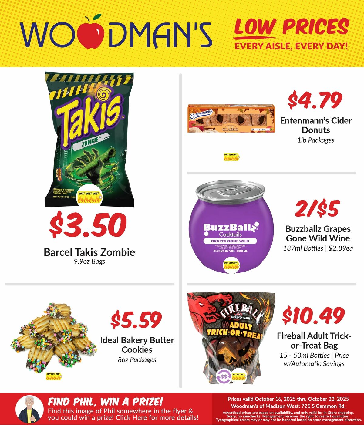 Woodmans Food Market Weekly Ad from October 16