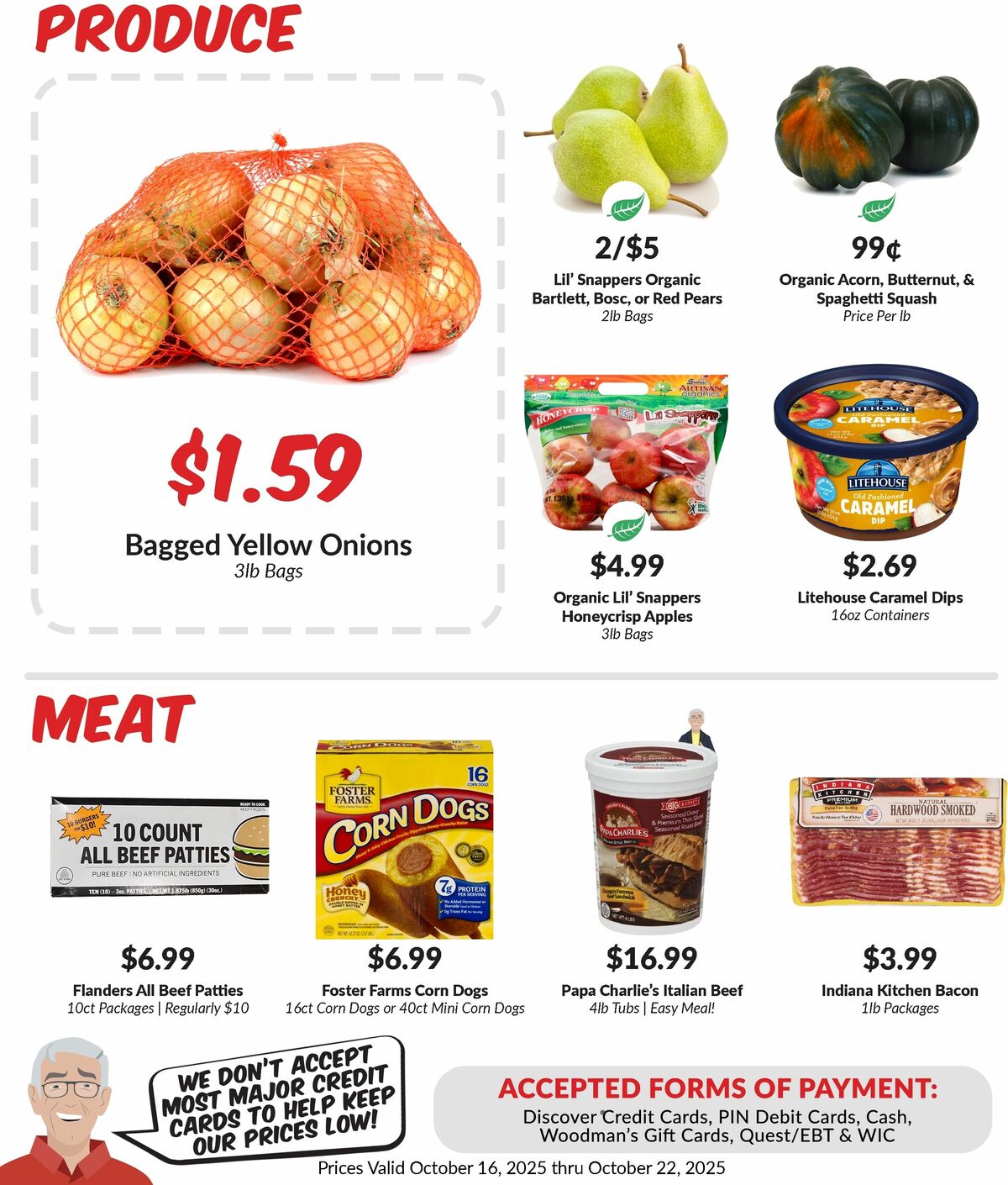 Woodmans Food Market Weekly Ad from October 16