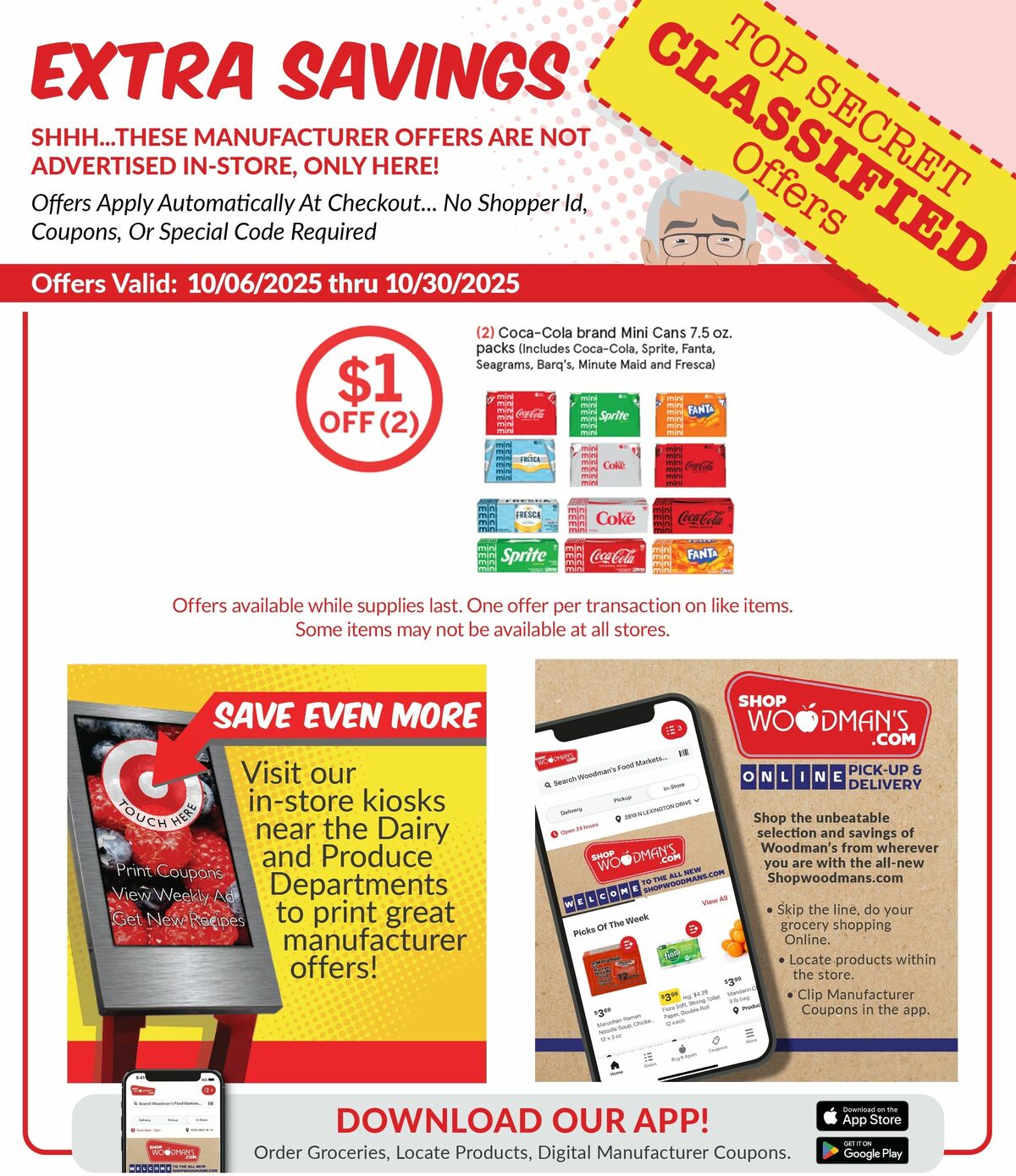 Woodmans Food Market Weekly Ad from October 16